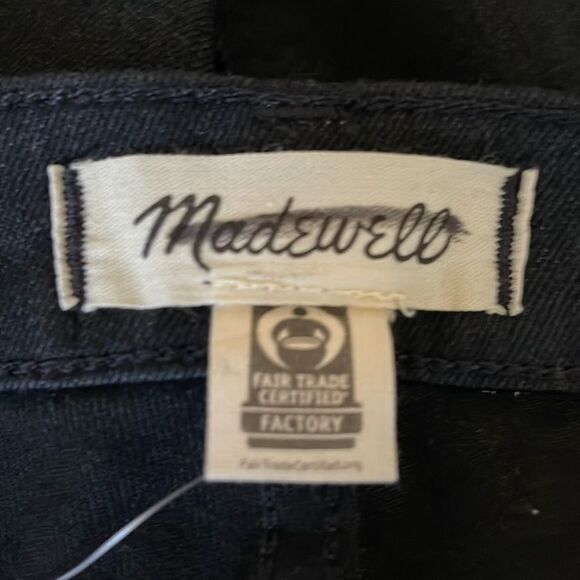 Madewell NWT 9" Mid-Rise Roadtripper Skinny Jeans Size 27 in Bennett Wash - Picture 8 of 9
